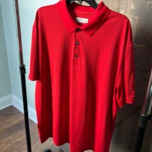Grand Slam Men’s red golf shirt